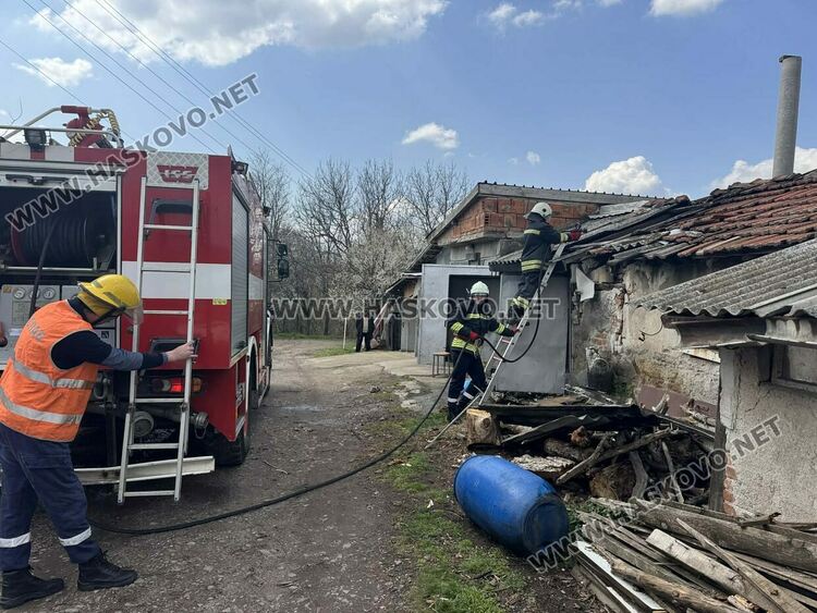 Мъж обгоря при гасене на пожар в гараж в &bdquo;Болярово&ldquo;