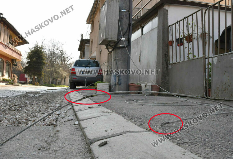 Хасковлии: При строителство събориха стени, скъсаха жици и изгоряха електроуреди