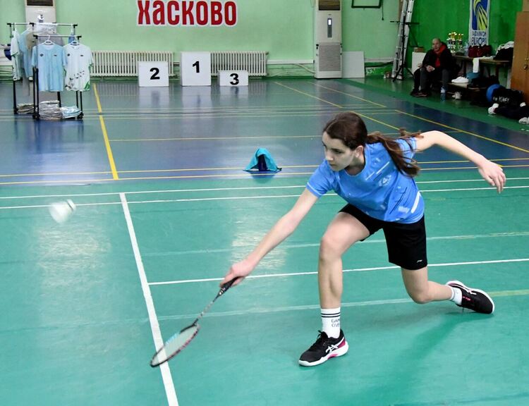 Хасковска доминация на шампионата по бадминтон