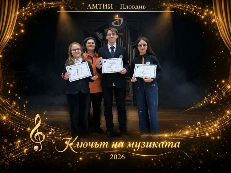 Паисиевци се представиха отлично в състезанието "Ключът на музиката"