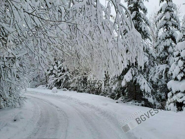 Обявиха оранжев код за обилни валежи от дъжд и сняг в Смолянска област