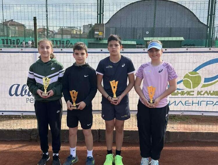 Хасковски тенисисти с второ място на държавен турнир 