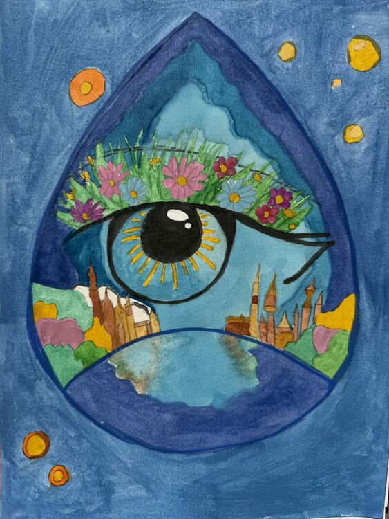 Рисунка с послание донесе награда на ученичка от СУ &bdquo;Петко Р. Славейков&ldquo; &ndash; Кърджали