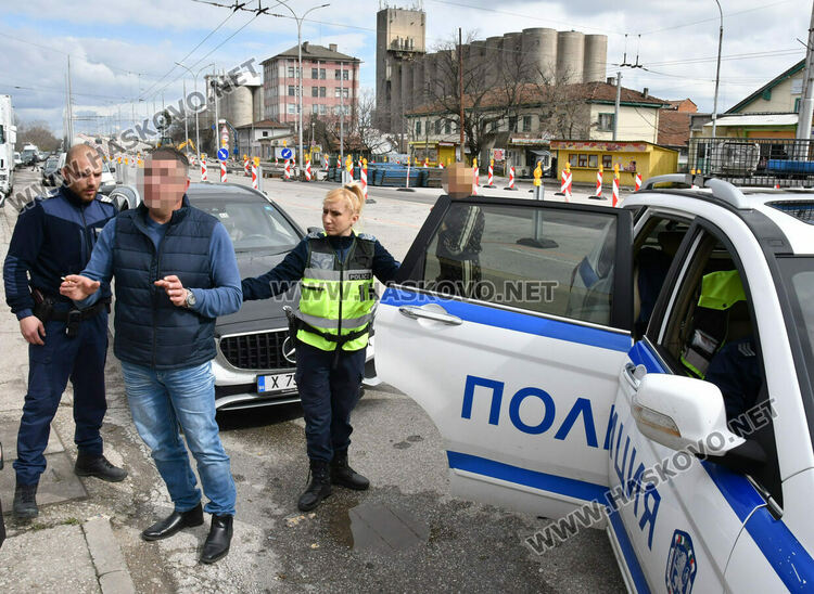 Заловиха водач с 2.8 промила в Хасково