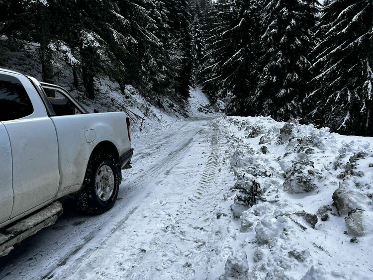 Най-много валежи са паднали в Златоград, в Пампорово снежната покривка вече е 70 см