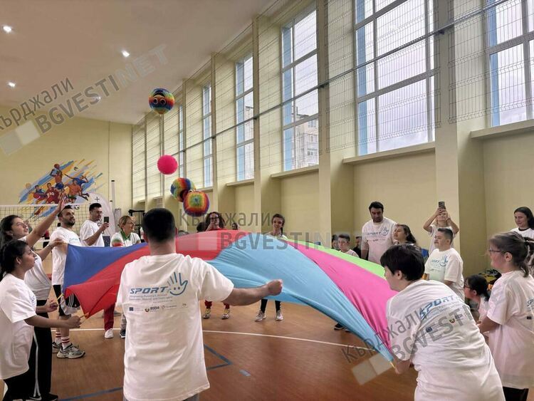 #SPORT без граници - приобщаващ международен спортен лагер в Кърджали