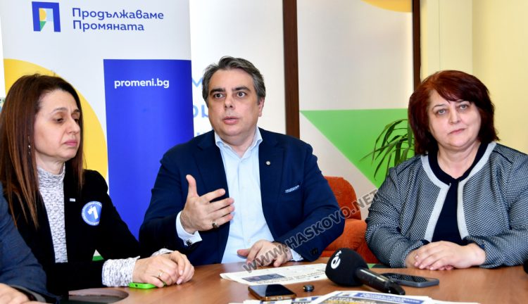 Асен Василев в Хасково: Да спрем течовете на обществен ресурс и да изгоним бухалките на статуквото