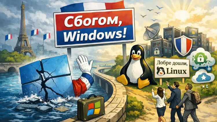 Франция казва &bdquo;сбогом" на Windows и преминава към Linux 