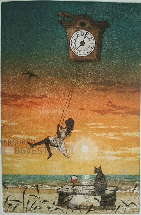 Изложба представя диалог между две поколения художници-баща и дъщеря