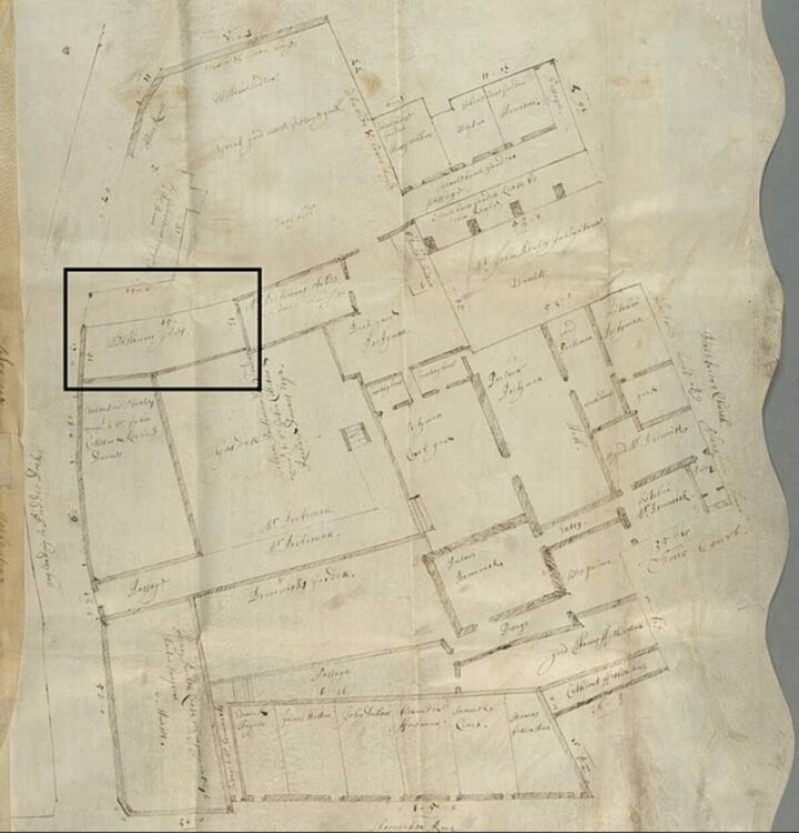 Митичният адрес на Шекспир: План от 1668 г. пренарежда пъзела на живота му в Лондон