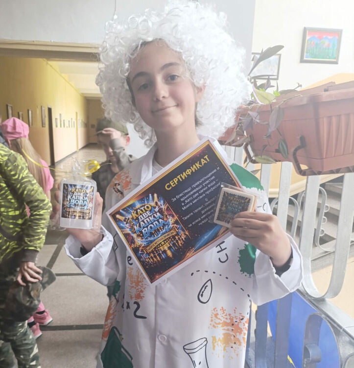 Петокласници от ОУ &bdquo;Христо Смирненски&ldquo; превърнаха урока по математика в телевизионно шоу на мечтаните професии