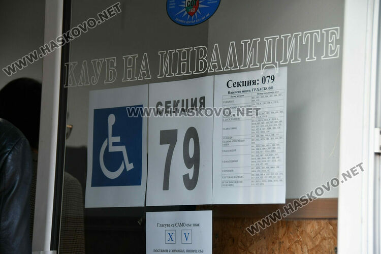 Проблеми с над 10 машини и неявили се членове на комисии белязаха старта на вота в Хасково