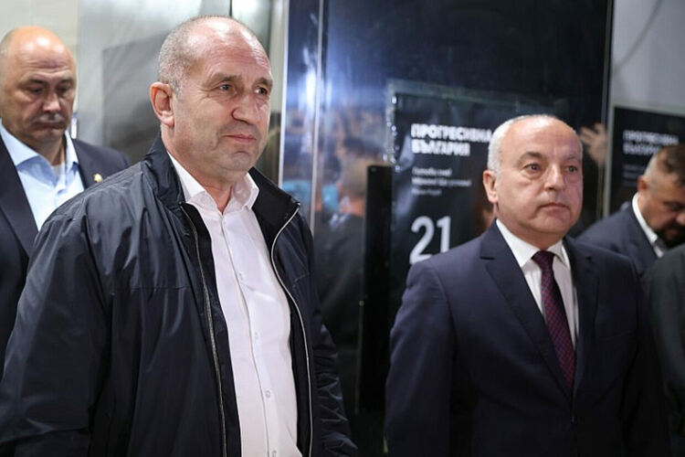 Румен Радев и Гълъб Донев