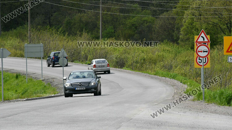 Водачи настояват за временна маркировка по пътя Хасково&nbsp;&ndash; Минерални бани
