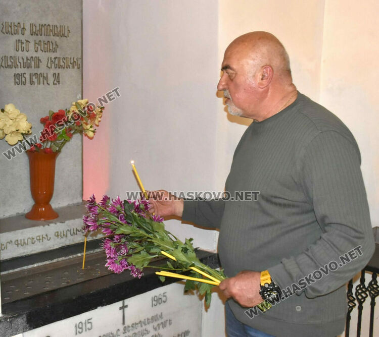 Възпоменание в Хасково: 111 години от трагедията, отнела живота на 1.5 милиона арменци