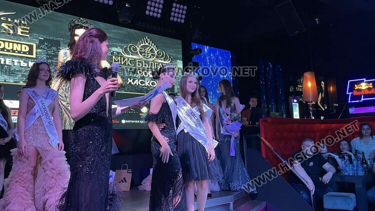 Таня Георгиева бе коронясана за &bdquo;Мис България Хасково&ldquo; на бляскава церемония