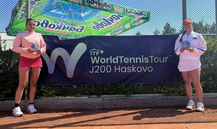 Диаз спечели испанския финал на тенис турнира в Хасково. Украинка триумфира при девойките