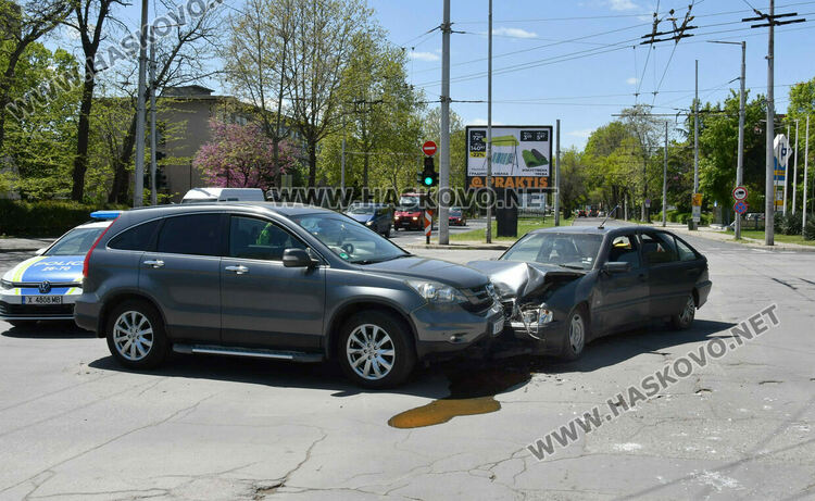 Катастрофата до Цигарена фабрика в Хасково