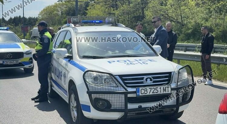 Пострадал и задържани при стрелба край Хасково
