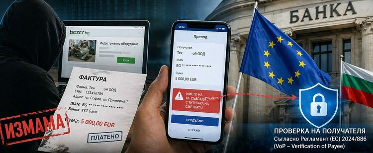 След измама: оказва се, че защитата срещу грешни и измамни преводи у нас още не работи - банките чакат