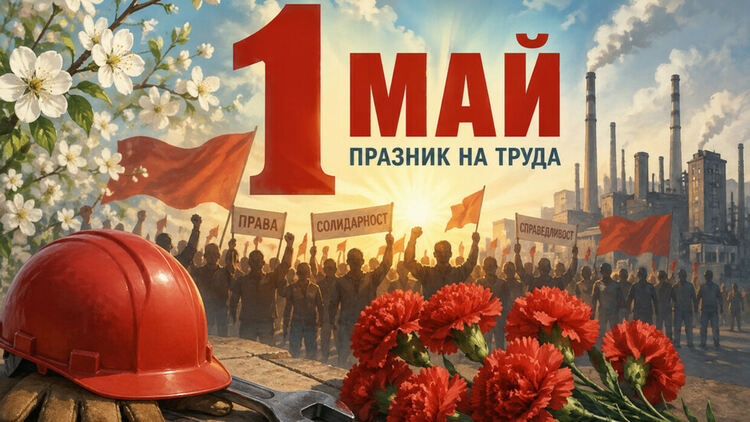 В навечерието на 1 май: Между пролетния празник, социалната борба и бъдещето на труда в ерата на изкуствения интелект