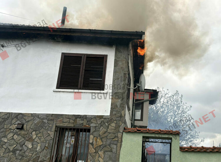 Пожар в село Крум остави 68-годишна жена без дом