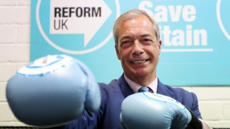 Найджъл Фараж, лидер на Reform UK