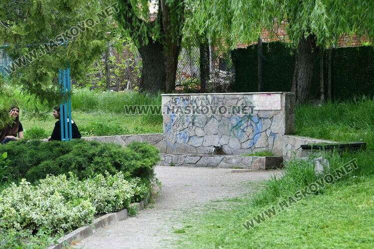 С нова техника косят тревата в хасковските паркове