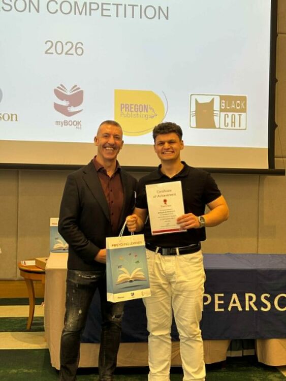 Славейковци с престижно отличие от националното състезание &bdquo;Pearson English Competition&ldquo;