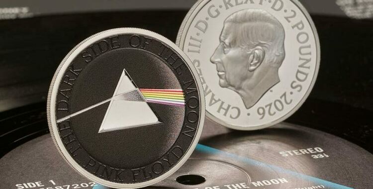 От тъмната страна на Луната до Кралския монетен двор &ndash; Pink Floyd са удостоени с официална монета