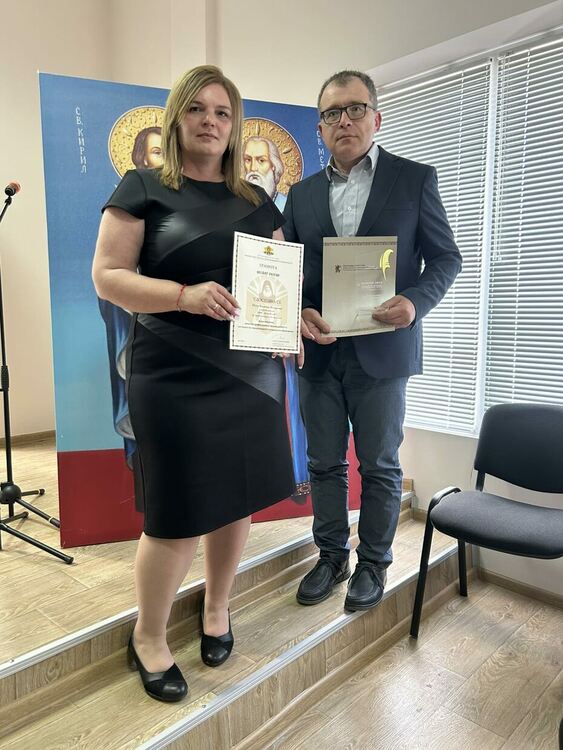Отличиха изявени димитровградски учители и ученици в навечерието на 24 май