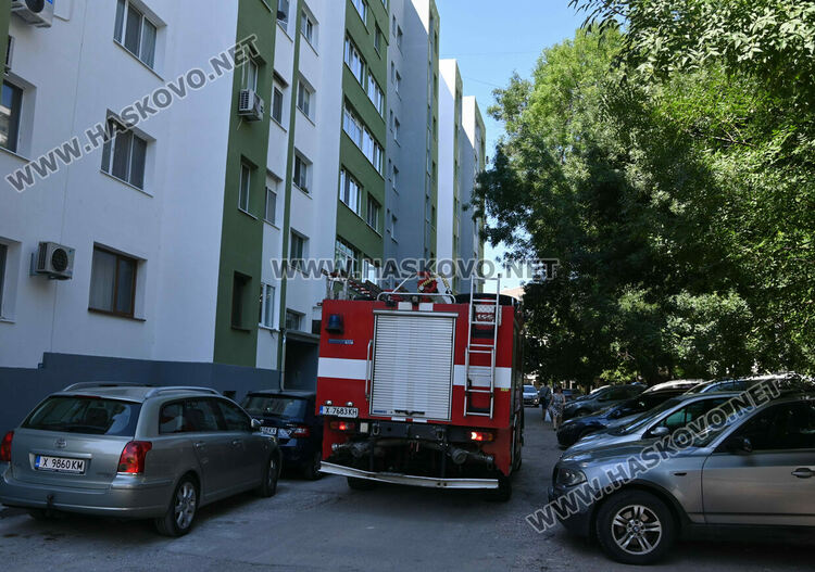 Фалшив сигнал за пожар вдигна на крак службите в Хасково