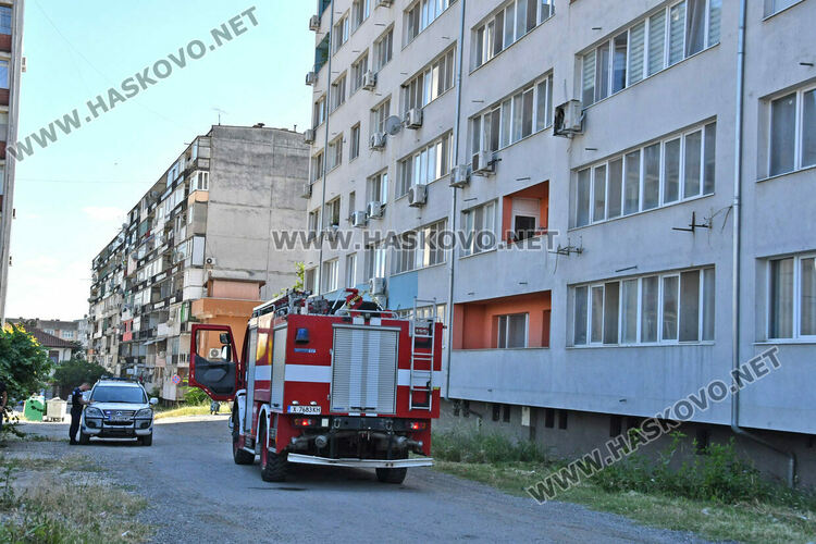 Външно тяло на климатик се възпламени в кв. &bdquo;Орфей&ldquo;