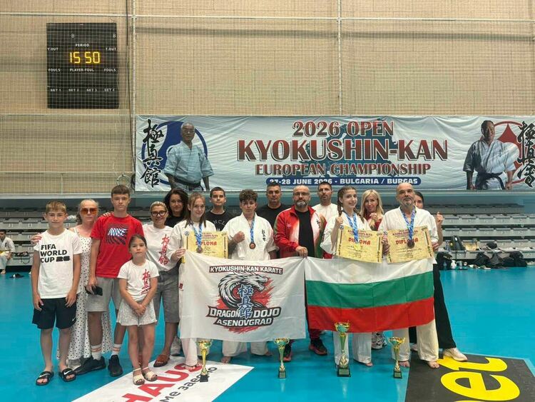 Асеновград има своя европейски шампион по "Киокушин-кан" карате