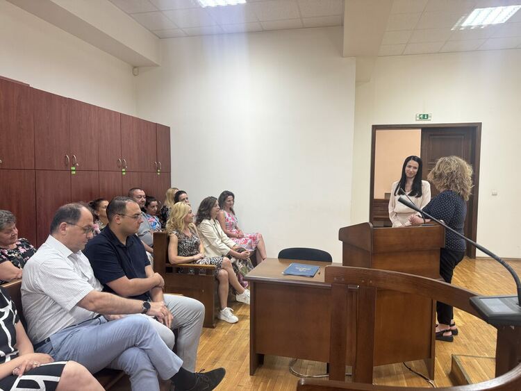 Ивета Дерменджиева-Йорданова встъпи в длъжност като съдия в Районен съд&nbsp;&ndash; Хасково