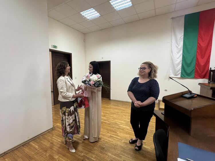 Ивета Дерменджиева-Йорданова встъпи в длъжност като съдия в Районен съд&nbsp;&ndash; Хасково