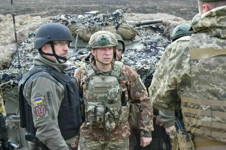 Генерал Олександър Сирски, главнокомандващ ВСУ.
