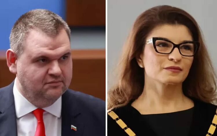 Десислава Атанасова и Делян Пеевски.