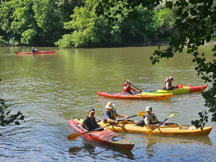Кметът на Димитровград се включи във водния поход по р. Марица