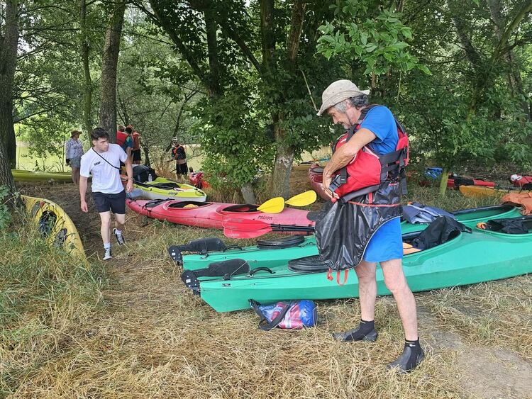 Кметът на Димитровград се включи във водния поход по р. Марица