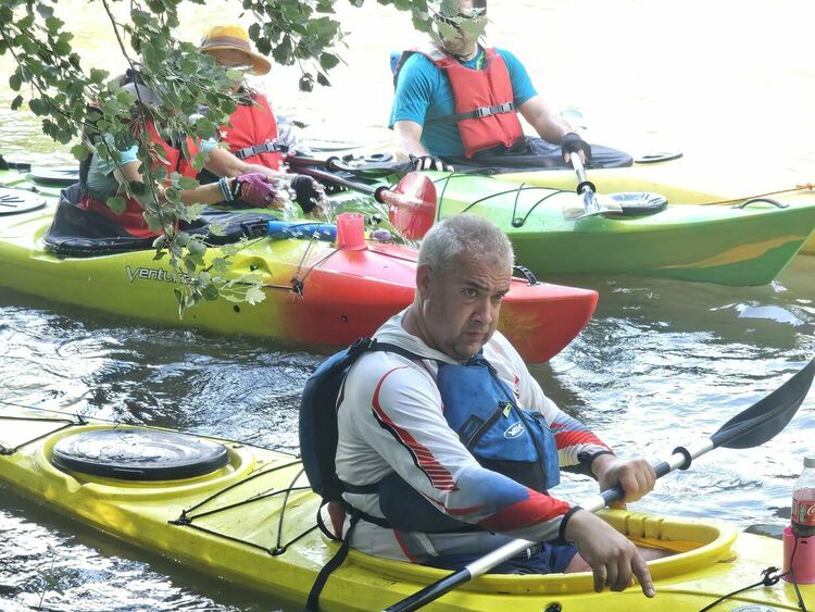 Кметът на Димитровград се включи във водния поход по р. Марица