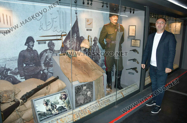 Музей в 17-метров тир показва историята на Чанаккале в Хасково