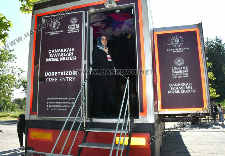 Музей в 17-метров тир показва историята на Чанаккале в Хасково
