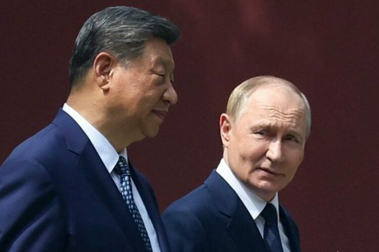 Си Цзинпин и Владимир Путин