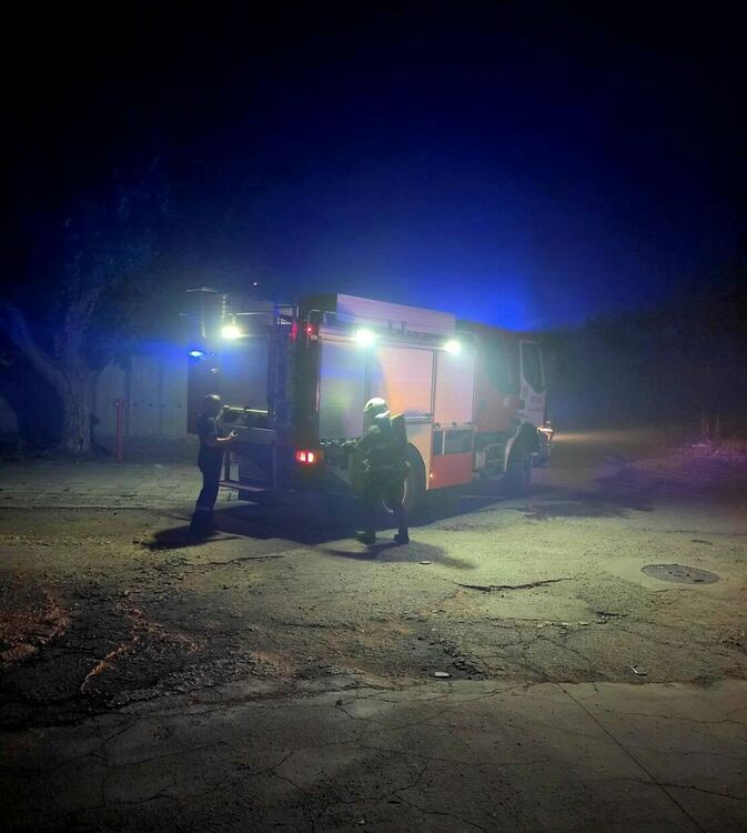Огромен  пожар край бившия завод Химик