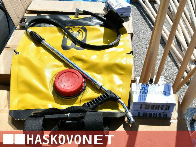 Доброволците от Хасково с ново оборудване и обучение за борба с горските пожари