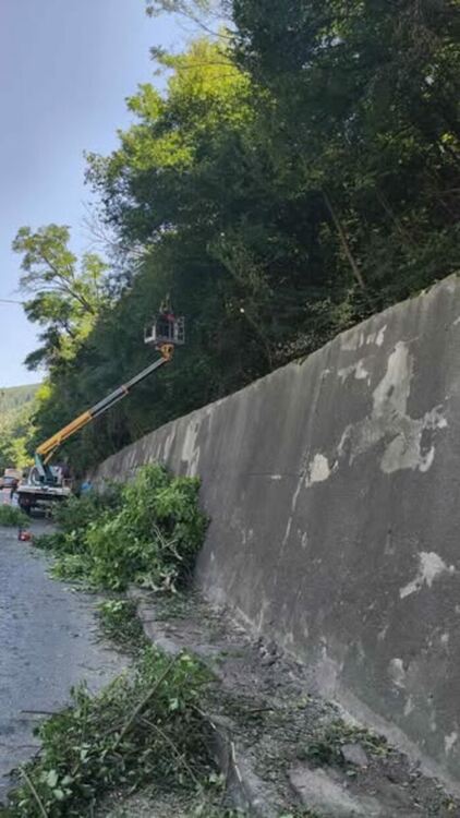 ОП "ФЛОР" продължава почистването на главен път I-6 в участъка от кв. &bdquo;Бела вода&ldquo; до кв. &bdquo;Църква&ldquo;