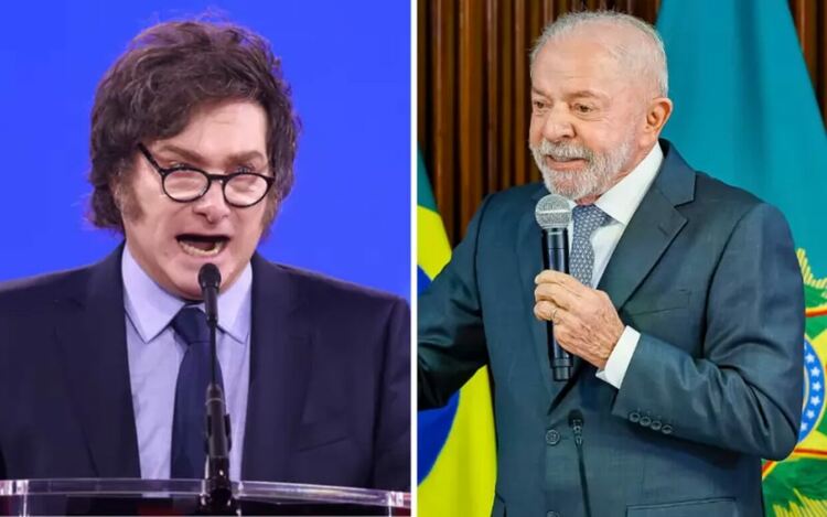 Хавиер Милей и Лула да Силва