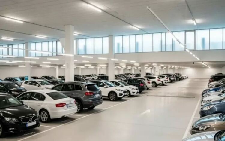 Автомобили втора ръка чакат продажба в Кипър.