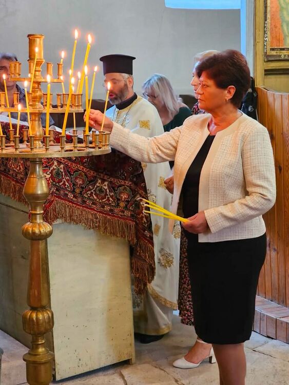 Владиката отслужи тържествена литургия в обновявания исторически храм &bdquo;Св. Архангел Михаил&ldquo; в Славяново